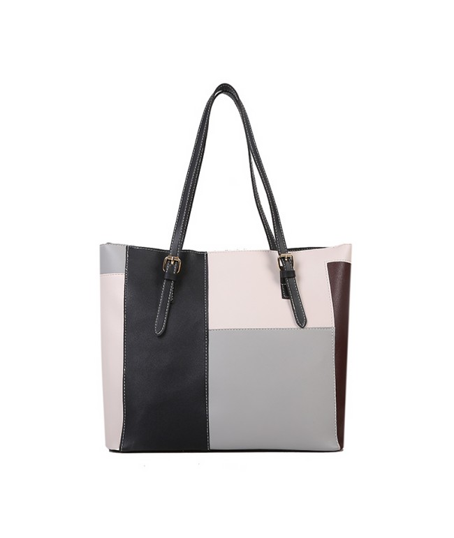 Colorblock Tote Bag
