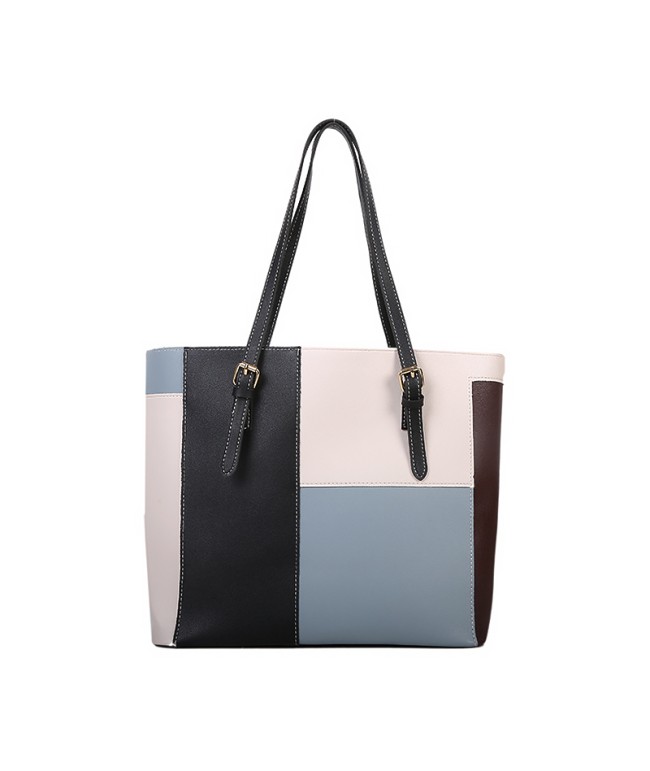 Colorblock Tote Bag