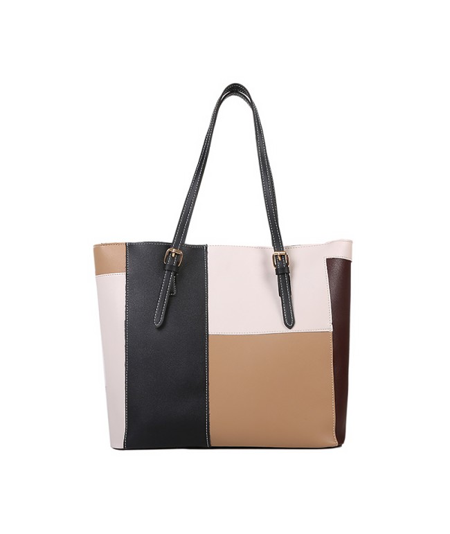 Colorblock Tote Bag
