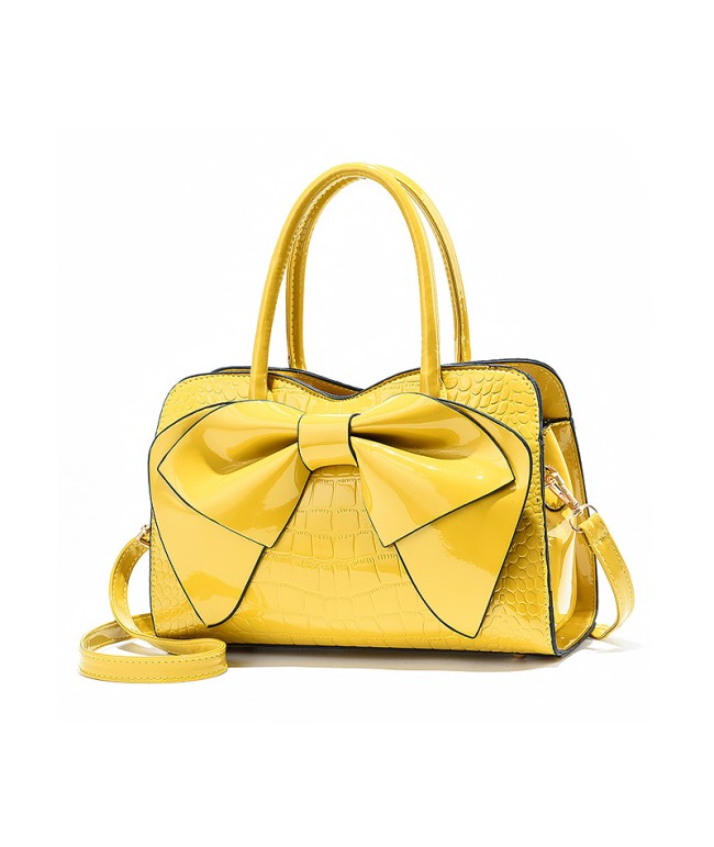 Bowknot Stone Pattern Handbag