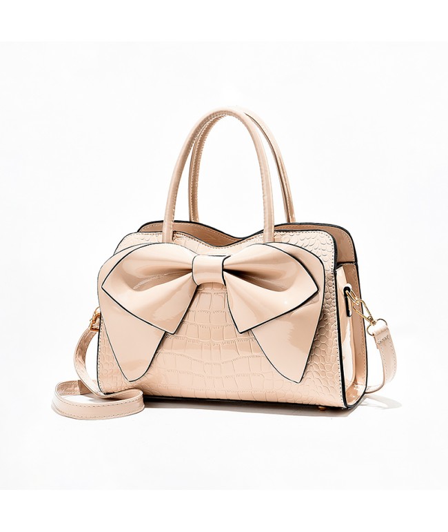 Bowknot Stone Pattern Handbag