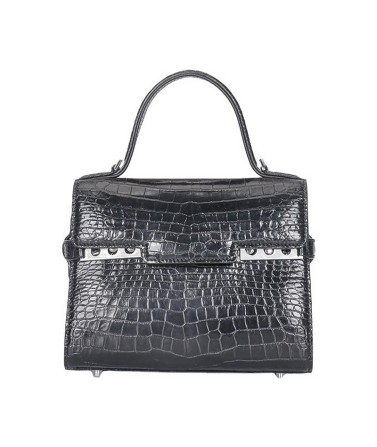 Shiny leather crossbody bag 
