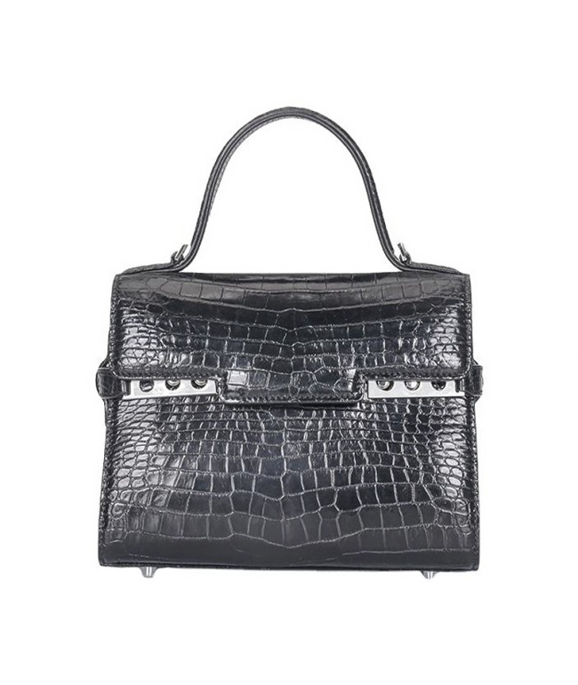 Shiny leather crossbody bag 