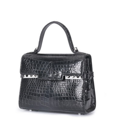 Shiny leather crossbody bag 