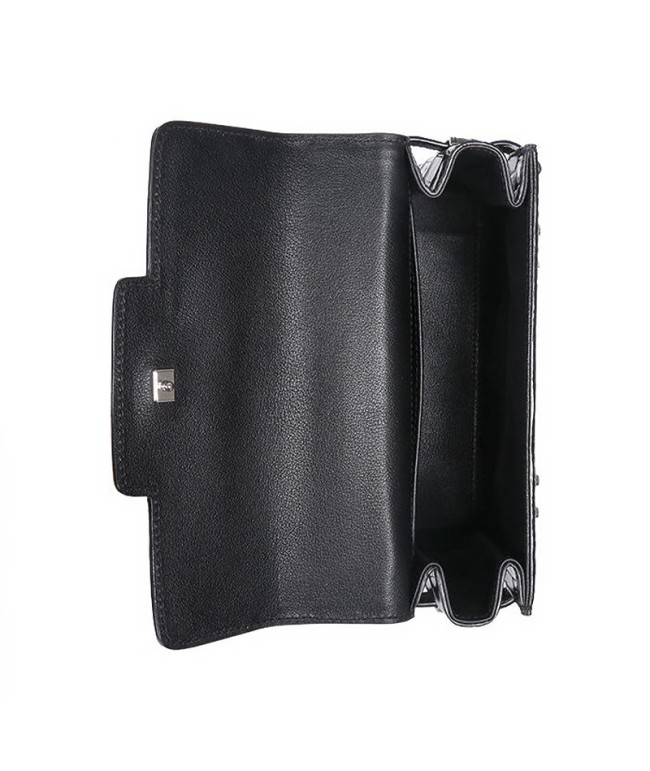 Shiny leather crossbody bag 
