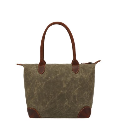  Casual Waxed Canvas Shoulder Bag
