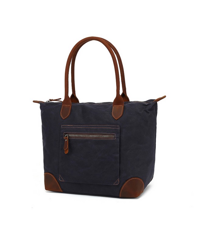  Casual Waxed Canvas Shoulder Bag