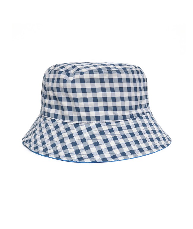 Reversible Plaid Bucket Hat