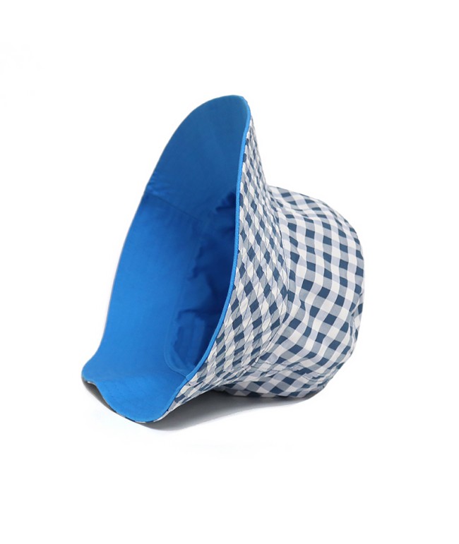 Reversible Plaid Bucket Hat