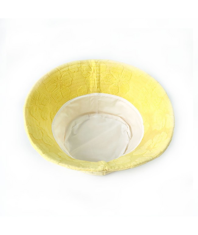 Embroidered Sunshade Bucket Hat