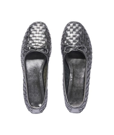 Woven Mary Jane Flats