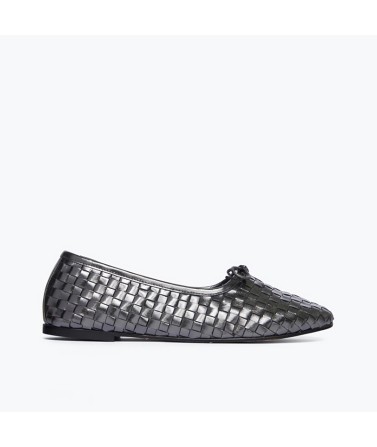 Woven Mary Jane Flats