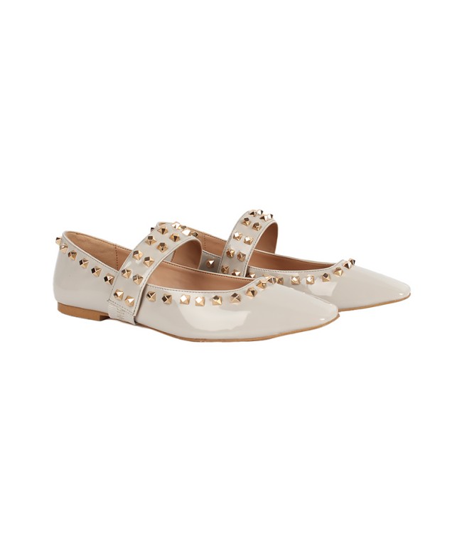 Pointed Studded Flats
