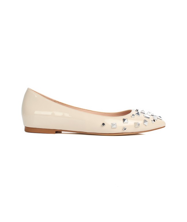 Casual Studded Flat Shoes