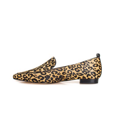 Leopard Print Loafers