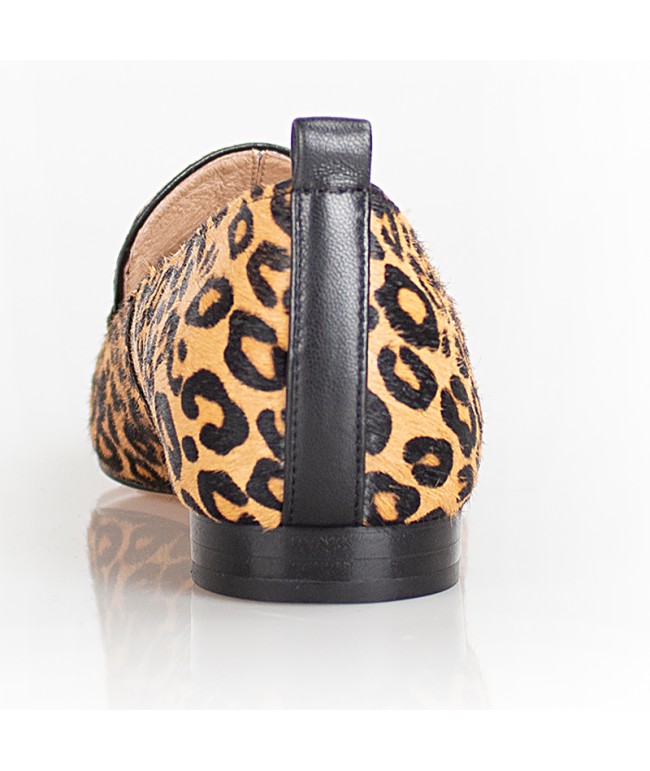 Leopard Print Loafers
