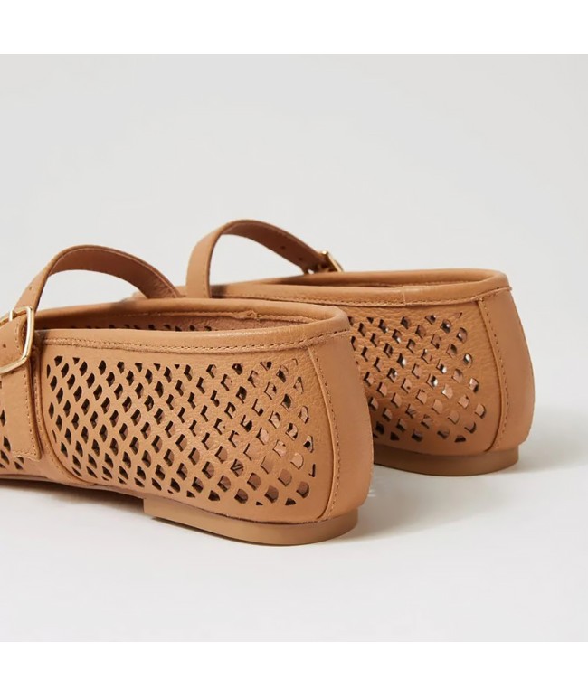 Woven Mesh Flat Shoes