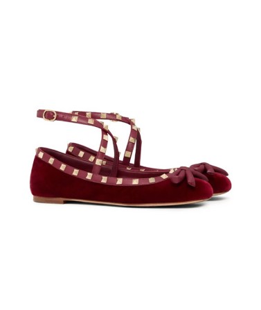 Velvet Ballet Flats