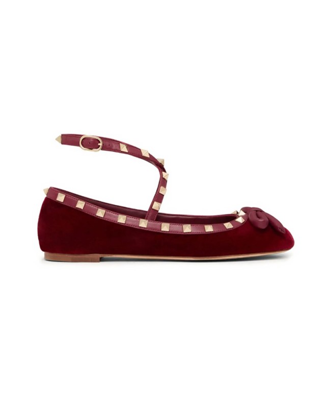 Velvet Ballet Flats