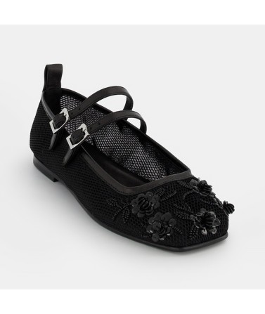 Mesh Flat Shoes