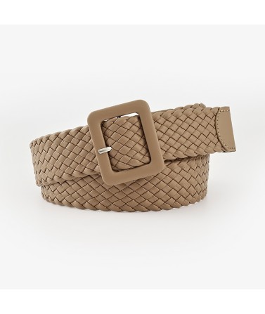 Women's Woven Wide Belt