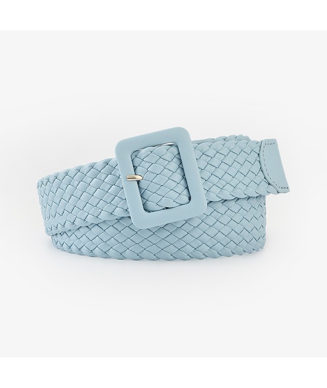 Women's Woven Wide Belt