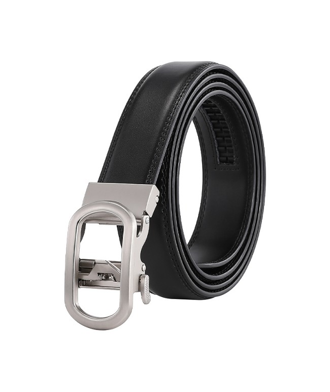 Women's Automatic Buckle Leather Belt