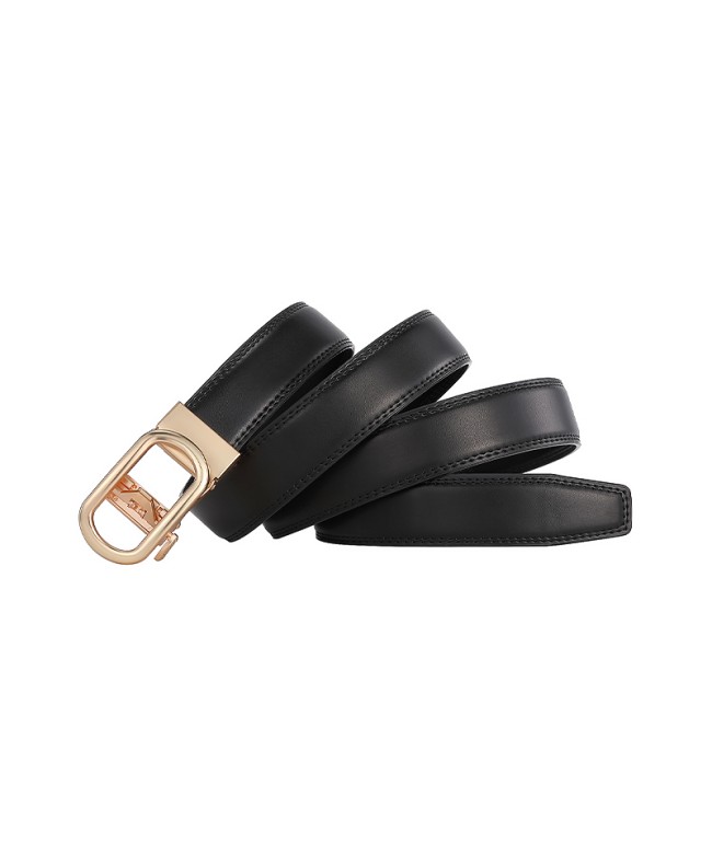 Women's Automatic Buckle Leather Belt