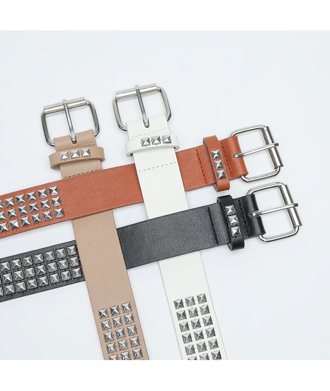 Punk Rock Studded Women's Belt