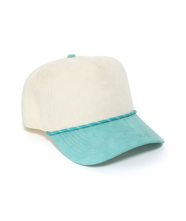 Suede Two-Tone Baseball Cap