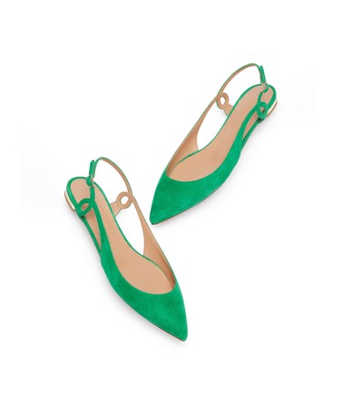 Suede women's flats