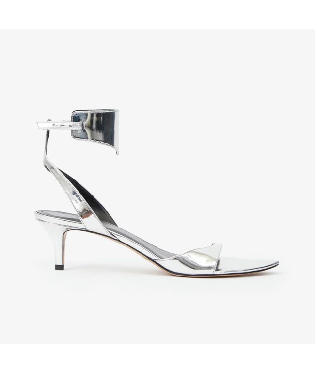 Pointed Toe Open Heel High Heel Sandals