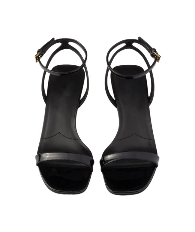 T-Strap Buckle High Heel Sandals