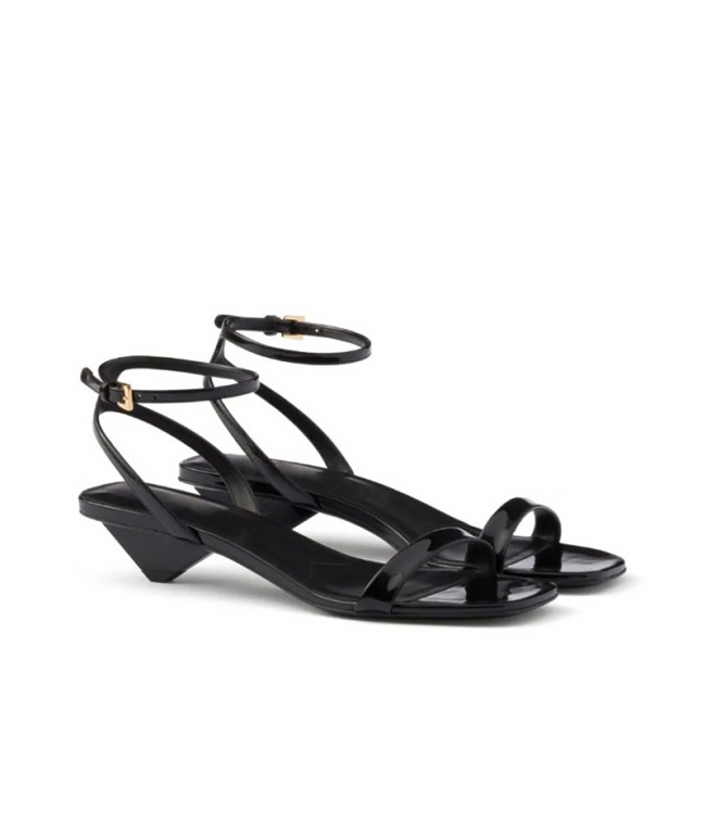 T-Strap Buckle High Heel Sandals
