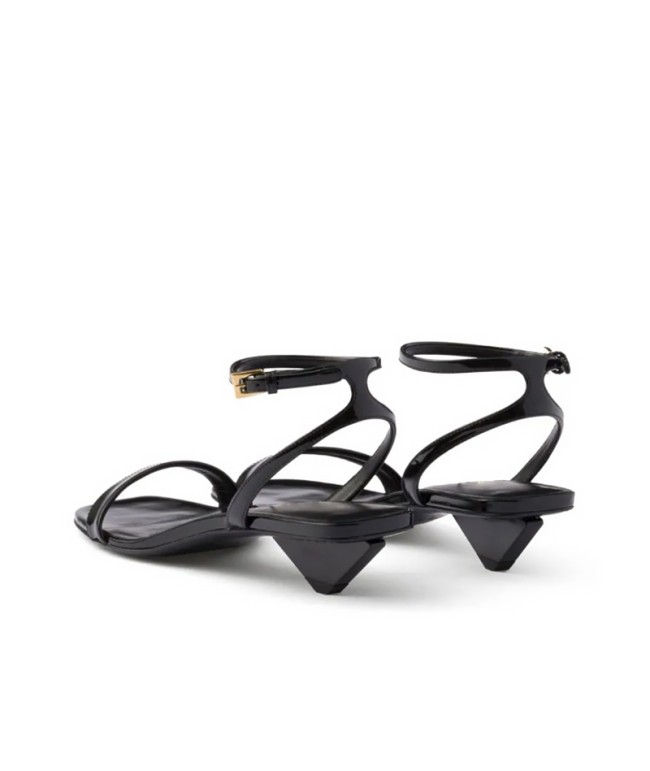 T-Strap Buckle High Heel Sandals