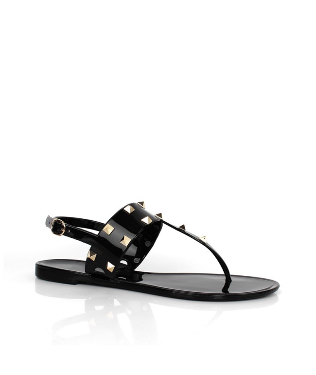 Studded Flip-Flop Sandals