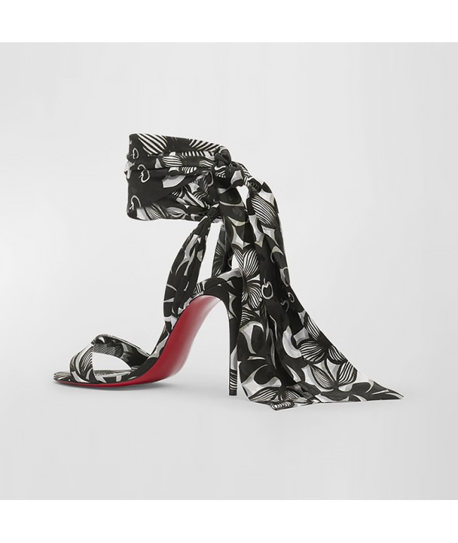 Red Sole Women’s Open-Toe High Heel Sandals