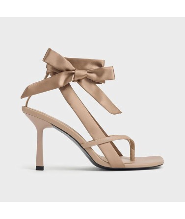 Lace-Up Women's Stiletto Sandals