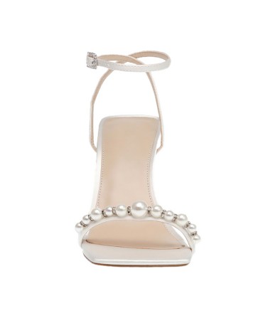 Elegant Pearl High Heel Sandals