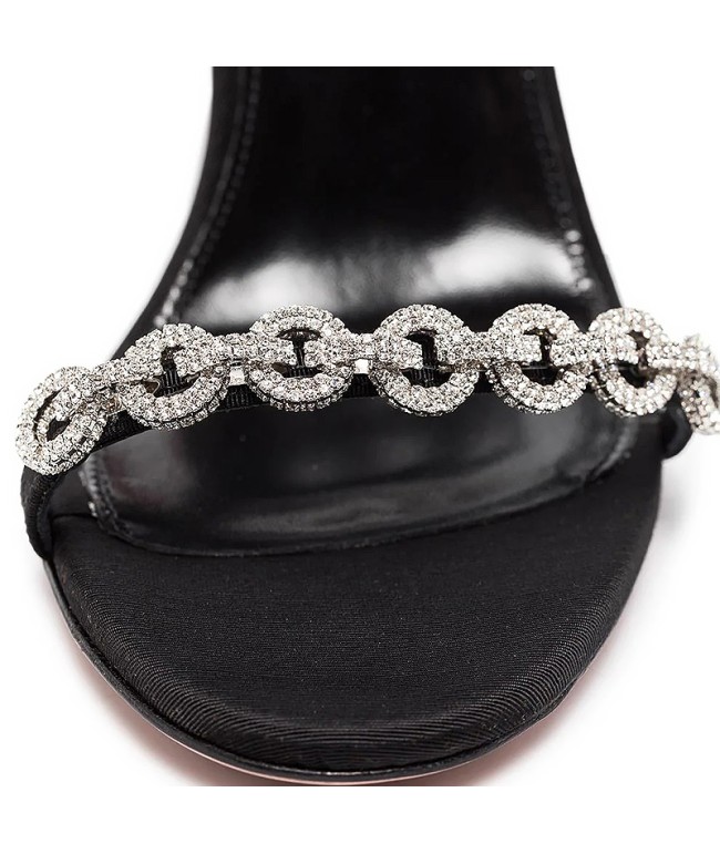 Crystal Open-Toe Sandals