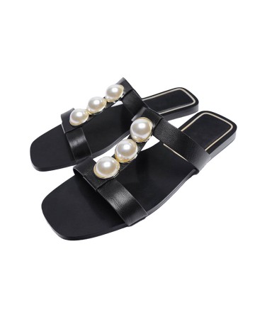 Pearl Flat Sandals