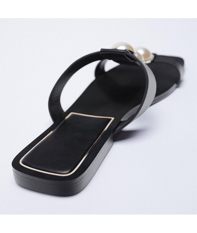 Pearl Flat Sandals