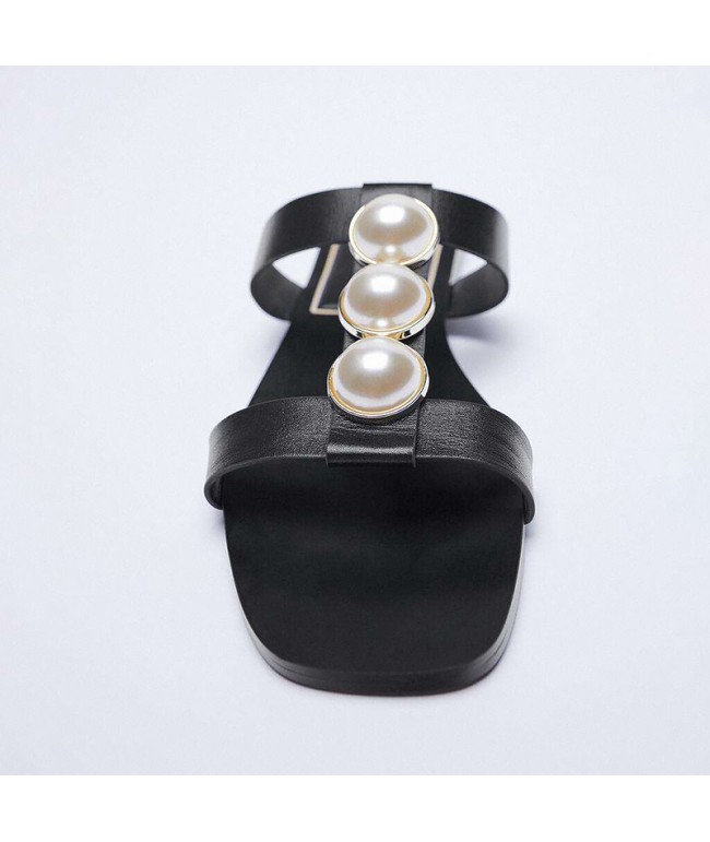 Pearl Flat Sandals