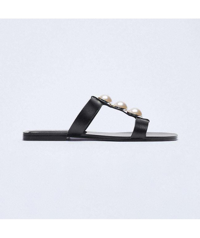 Pearl Flat Sandals