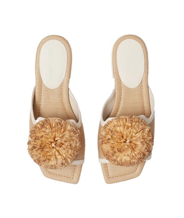 Casual Woven Flat Slippers