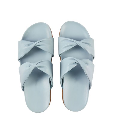 Leather Flat Slippers