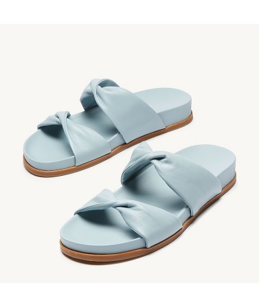 Leather Flat Slippers