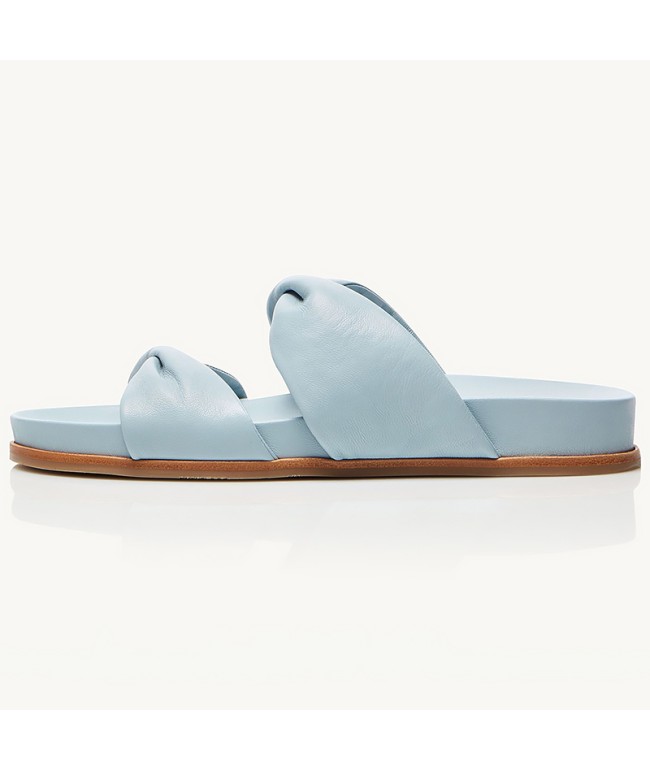 Leather Flat Slippers