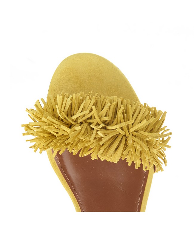 Tassel Flat Sandals