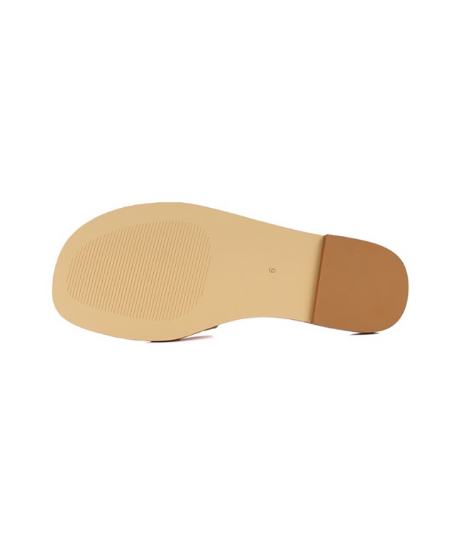 Luxury women's flat slippers